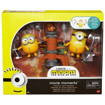 Mattel Minionki Zestaw Filmowe momenty Sztuki walk