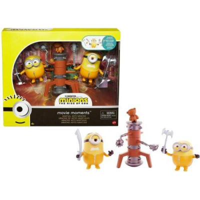 Mattel Minionki Zestaw Filmowe momenty Sztuki walk