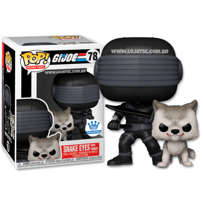 Funko POP! GI Joe Snake Eyes 78 figurka