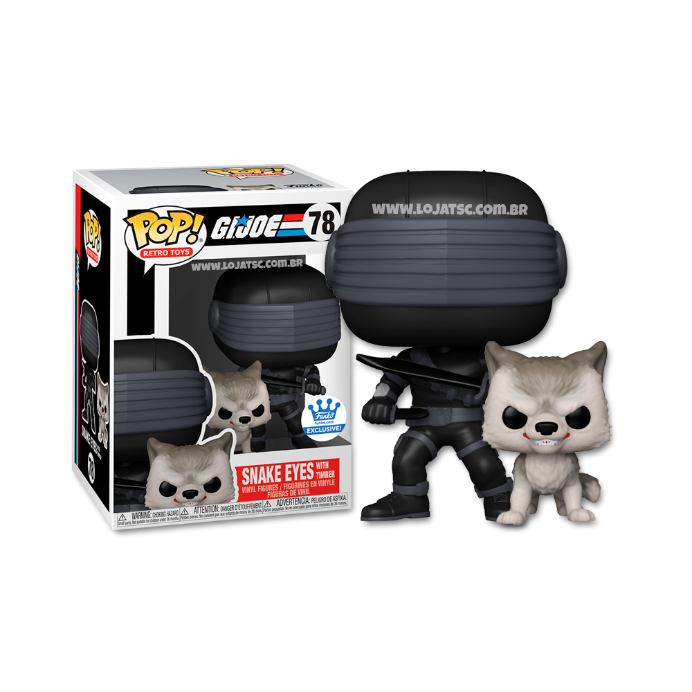 Funko POP! GI Joe Snake Eyes 78 figurka