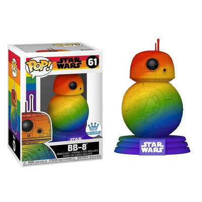 Funko POP! Star Wars Droid BB-8 61 rainbow Exclus