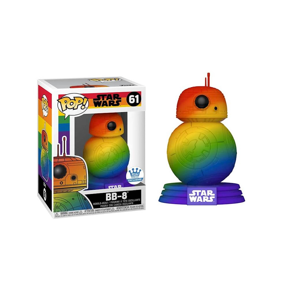 Funko POP! Star Wars Droid BB-8 61 rainbow Exclus