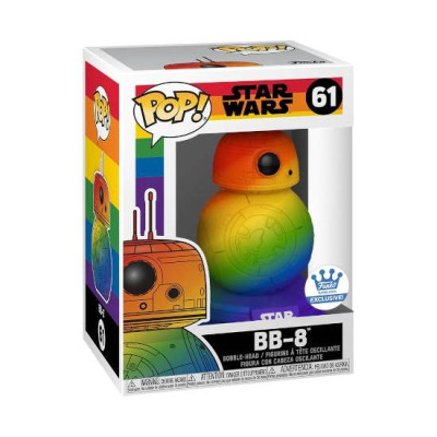 Funko POP! Star Wars Droid BB-8 61 rainbow Exclus