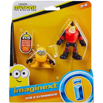 Mattel Imaginext Minionki Minions Bob i Svengence