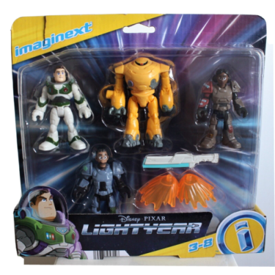 Fisher Price Imaginext Lightyear Zap Patrol 4pak