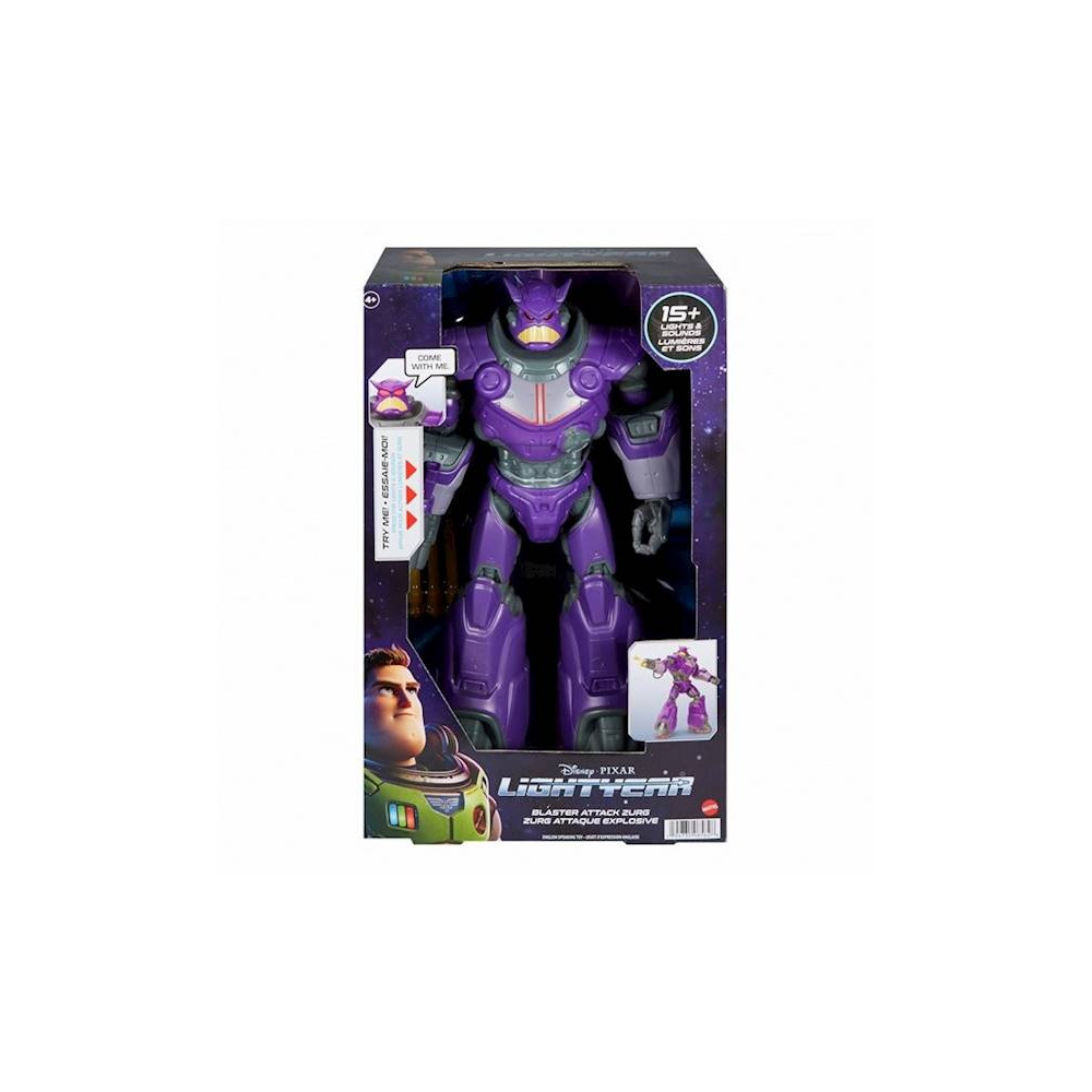 MATTEL Lightyear Buzz Astral Zurg z dźwiękiem 35cm