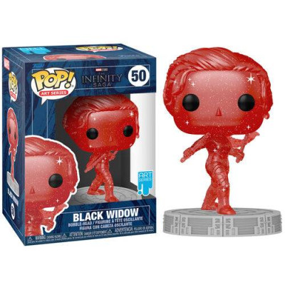 Funko POP! Marvel Infinity Black Widow 50 Art case