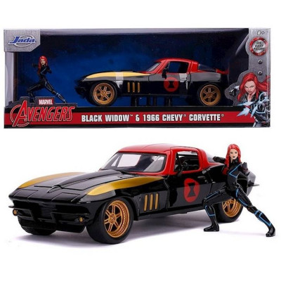 Jada Marvel Avengers Corvette 1966 Chevy 1:24