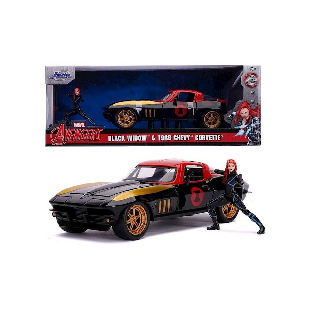 Jada Marvel Avengers Corvette 1966 Chevy 1:24