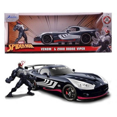 Jada Marvel Spider Man Venom Dodge Viper 2008 1:24