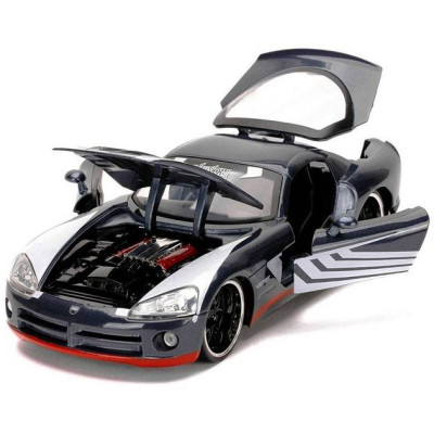 Jada Marvel Spider Man Venom Dodge Viper 2008 1:24