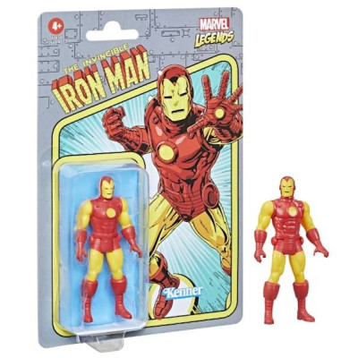 Hasbro Marvel Legends Iron Man 10cm Retro F2656