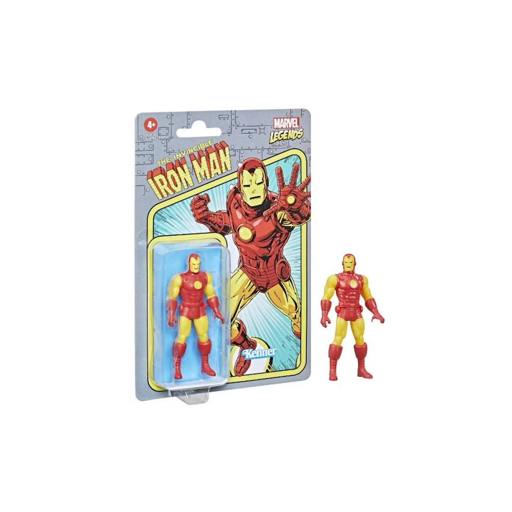 Hasbro Marvel Legends Iron Man 10cm Retro F2656