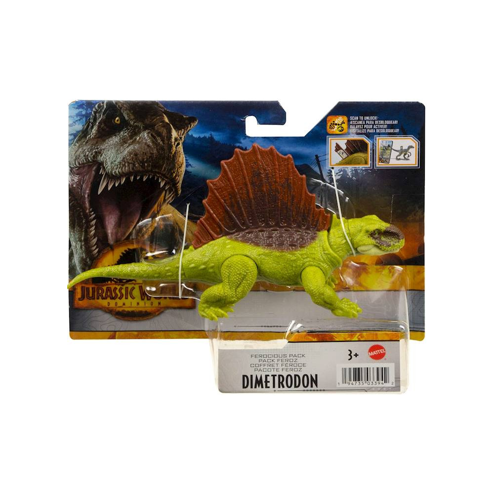 Mattel Jurassic World Dino Diametrodon 10cm