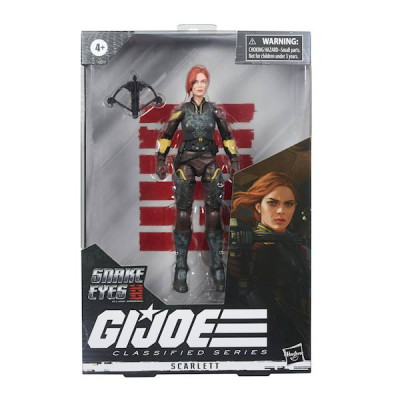 Hasbro G.I Joe Snake Eyes Scarlet 15cm figurka