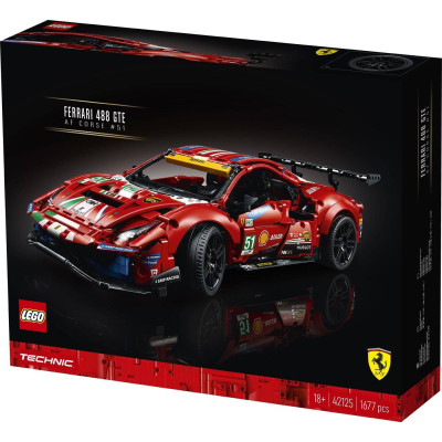 42125 LEGO Technic Ferrari 488 GTE “AF Corse 51”