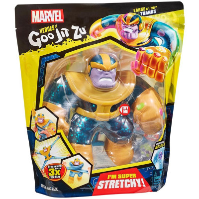 Goo Jit Zu Figurka Thanos Marvel Miękka Rozciągliwa Gniotek 41130