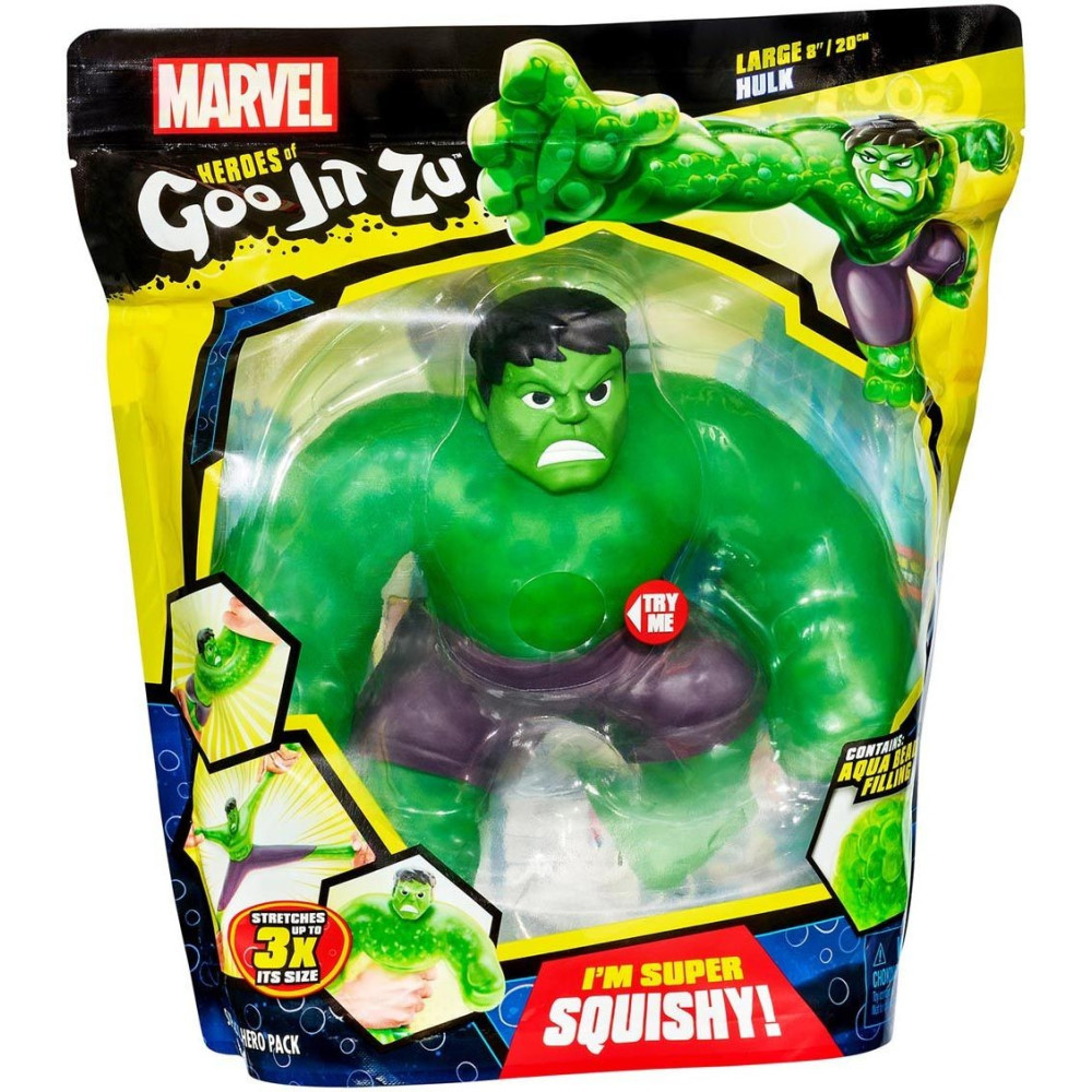 Goo Jit Zu Hulk Marvel Figurk Miękka Rozciągliwa Gniotek 41106