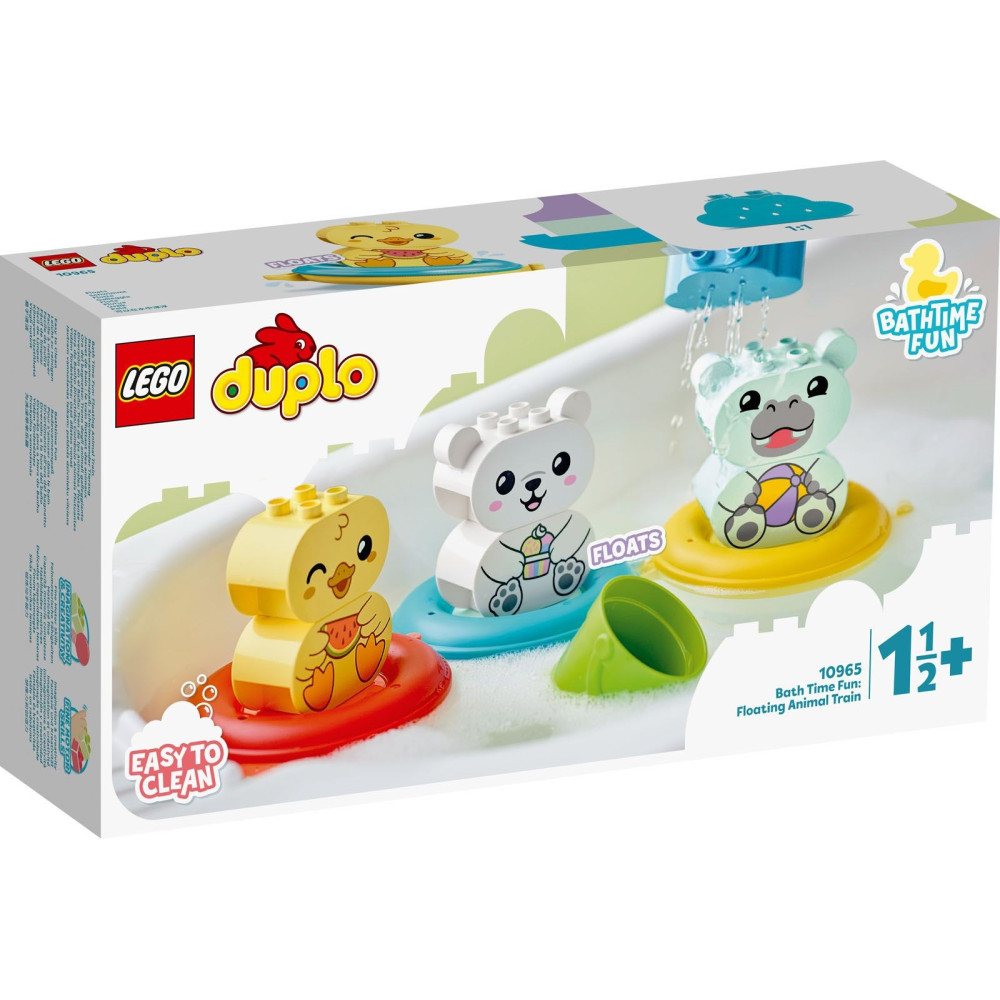 LEGO Duplo Zabawa w kąpieli Pływający Pociąg Ze Zwierzątkami 10965