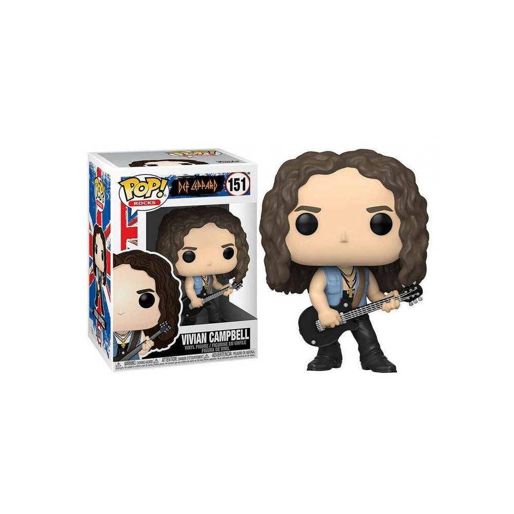 Funko POP! Rocks Def Leppard Vivian Campbell 151