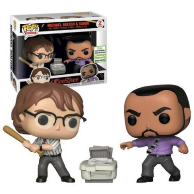 Funko POP! Office Space M. Bolton & Samir 2pak