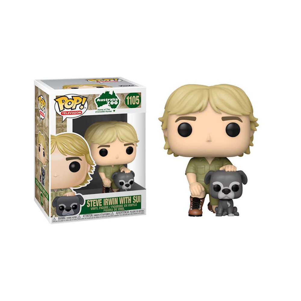 Funko POP! Australia Zoo Steve Irwin with Sui 1105